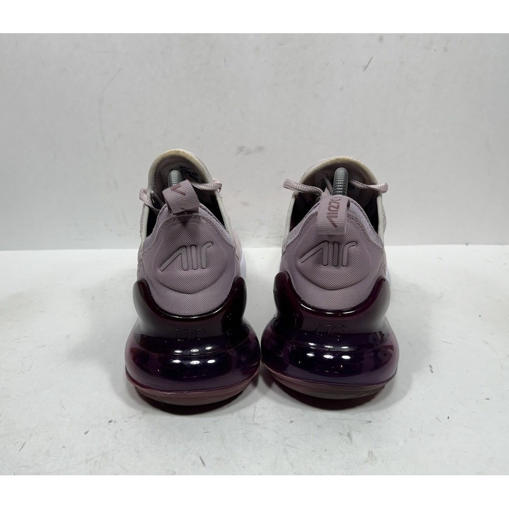 Nike Air Max 270 Women’s Pink and Burgundy Athletic Sneakers - Picture 4 of 8